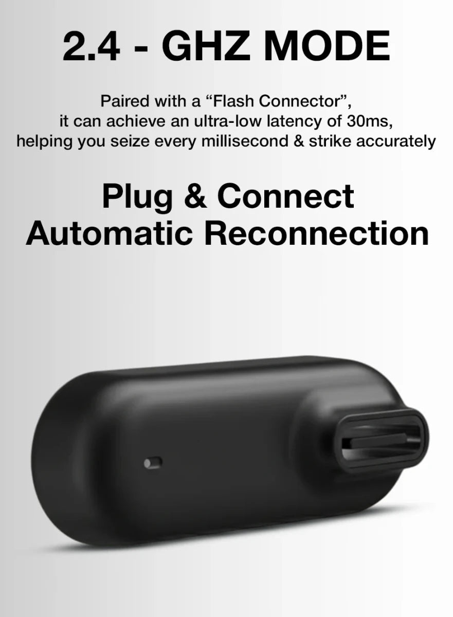 TWS Vibez One Dual Mode Wireless Earbuds | Bluetooth 5.3 + 2.4G Gaming Mode - GLASSOLOGY