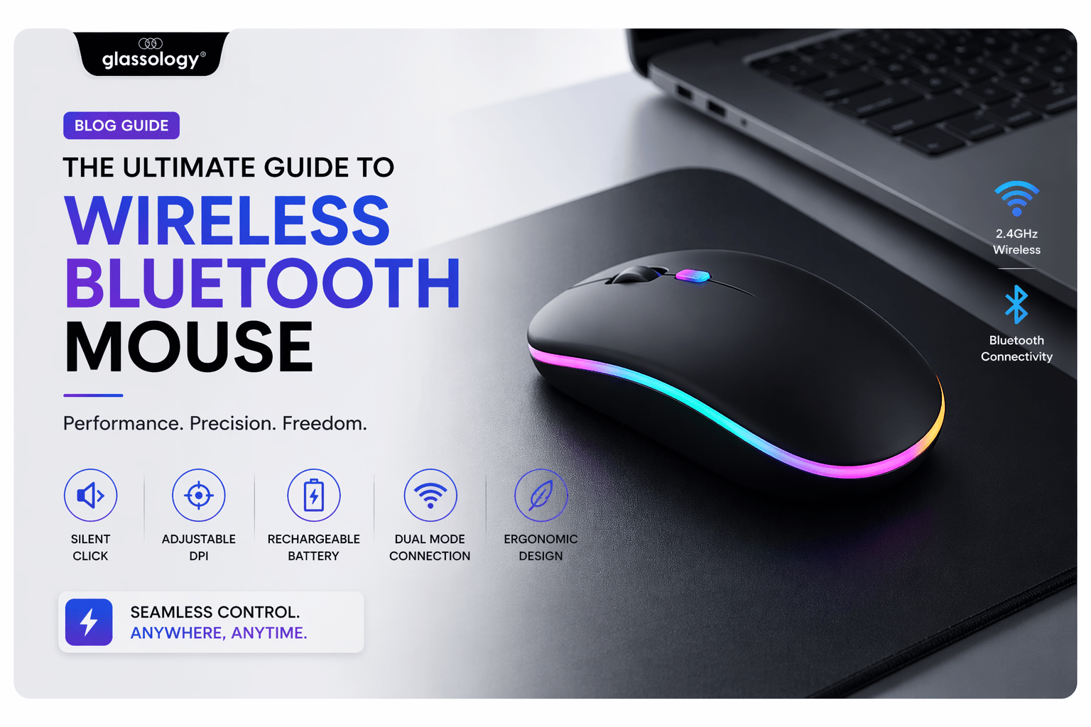 The Ultimate Guide to Wireless Bluetooth Mouse - GLASSOLOGY