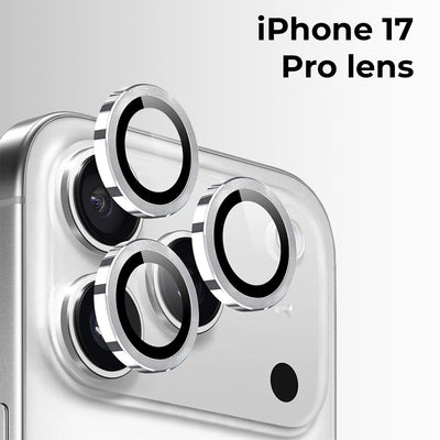 iPhone 17 Pro/Pro max Lens Protector (Silver)