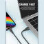1 Meter 30W USB to Lightning Braided Charging Cable - GLASSOLOGY