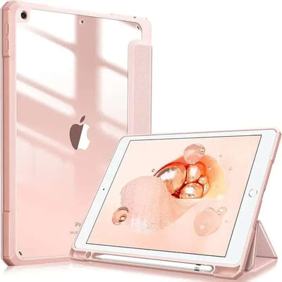 Glassology 10.2 iPad Case for 7th-9th Gen Pencil Holder + Screen Protector