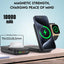 10000mAh MagSafe 3 - in - 1 Powerbank UAE | 15W Wireless - GLASSOLOGY