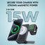 10000mAh MagSafe 3 - in - 1 Powerbank UAE | 15W Wireless - GLASSOLOGY