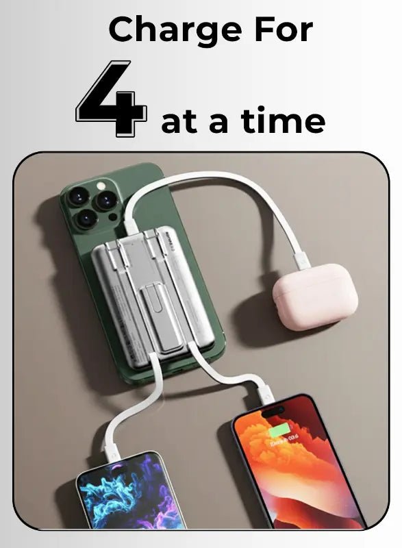 10000mAh MagSafe Power Bank for iPhone - GLASSOLOGY