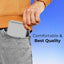 10000mAh Power Bank ,Dual USB Output & Digital Display - White - GLASSOLOGY