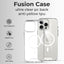 Glassology iPhone 16 Pro Magnetic Clear Case Shockproof, Anti-Yellowing, MagSafe Compatible