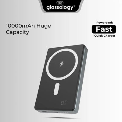 15W MagSafe Wireless Power Bank 10000mAh – Fast Charging Por - GLASSOLOGY