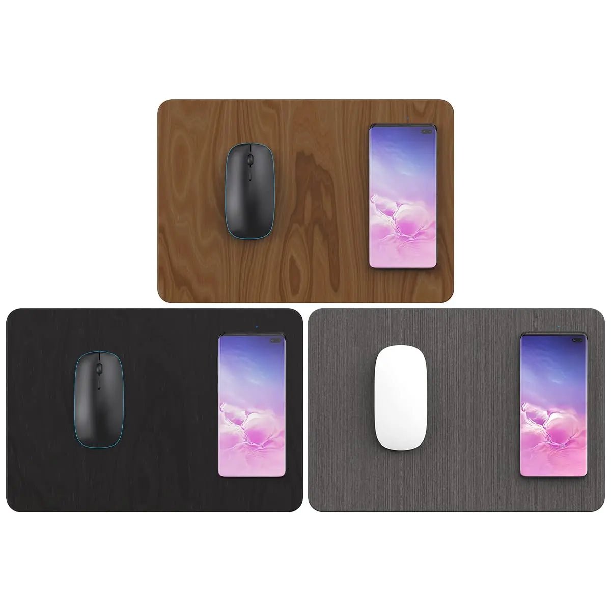 15W Wireless Charging 2 in 1 Multifunctional Large Mouse Pad - GLASSOLOGY