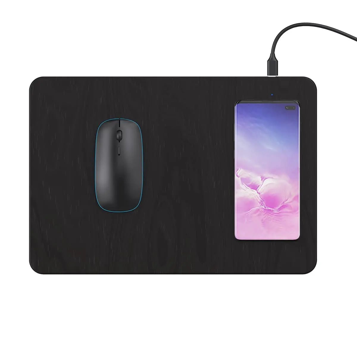 15W Wireless Charging 2 in 1 Multifunctional Large Mouse Pad - GLASSOLOGY