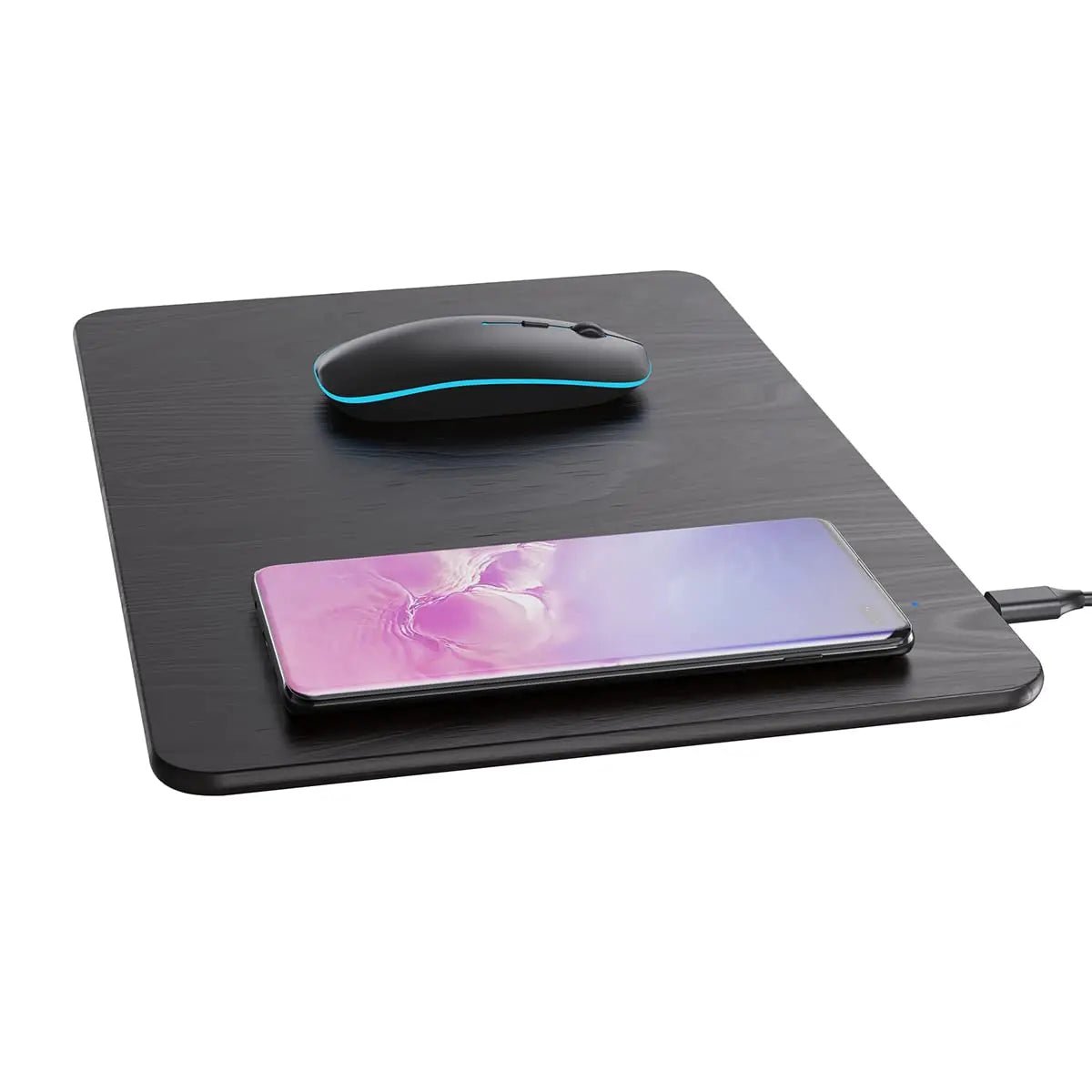 15W Wireless Charging 2 in 1 Multifunctional Large Mouse Pad - GLASSOLOGY