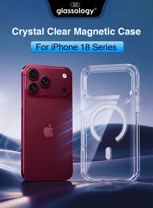 Glassology MagSafe Clear Case for iPhone 18 Pro