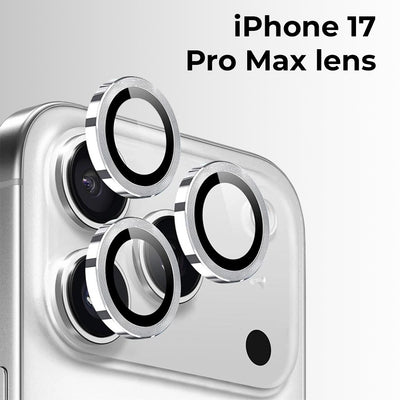 iPhone 17 Pro/Pro max Lens Protector (Silver)