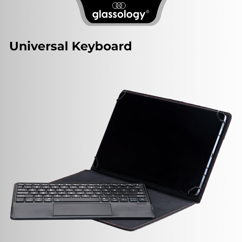 Universal Bluetooth Keyboard Case (9–11” Tablets) – 100hr Ba