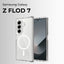 Glassology Samsung Galaxy Z Fold 7 Clear MagSafe Silicone Case, Slim & Protective