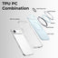 360° MagSafe Ring Stand Case for iPhone 17 Air – White Shockproof UAE