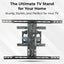 Glassology 55 inch to 85 inch TV Wall Mount Bracket with 160° Rotation TV and Monitor