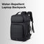 Glassology Faux Leather Laptop Backpack Stylish, Durable & Water-Repellent, Fits 15.6" Laptop.
