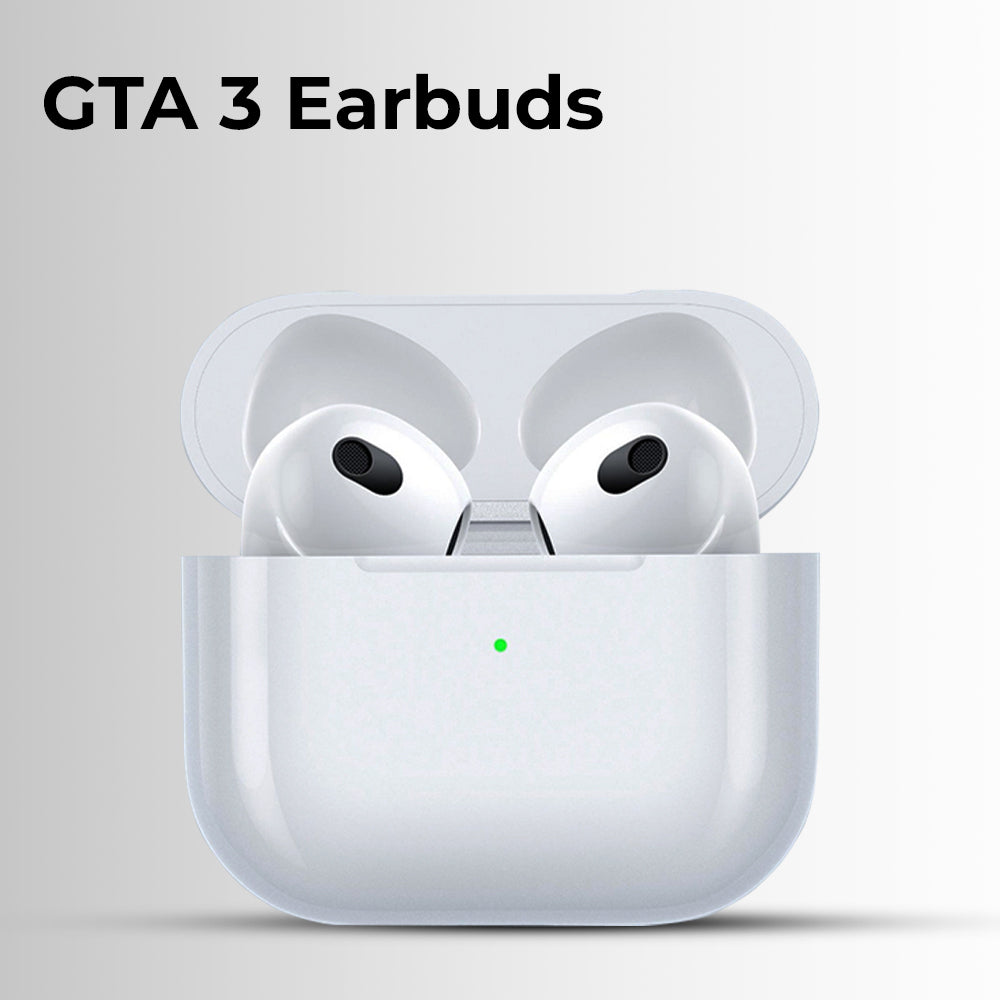 Glassology GTA3 TWS Earbuds with Touch Control and 24 Hours Playtime