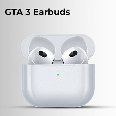 Glassology GTA3 TWS Earbuds with Touch Control and 24 Hours Playtime
