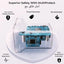 2 in 1 30W USB A and Type C Dual Fast Adapter - White - GLASSOLOGY