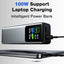 20000mAh Powerbank PD100W+22.5W Type-C - USB Fast - GLASSOLOGY