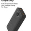 20000mAh Powerbank PD20W+22.5 Fast (black) - GLASSOLOGY