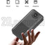 20000mAh Powerbank PD20W+22.5 Fast (black) - GLASSOLOGY