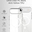 iPhone 17 Air Slim Magnetic Clear Cover – Transparent Protective Case with Magnetic Charging