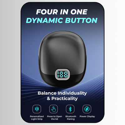 TWS Vibez One Earbuds with 2.4G Adapter & Deep Bass
