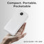 Glassology 20000mAh Power Bank (White) – Fast Charging | Dual USB |LCD Display