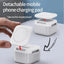 3 in 1 Cube MagSafe Wireless Charger Station - 360 rotating & foldable Fast Charging -White - GLASSOLOGY