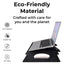 3-in-1 Laptop Sleeve with Stand & Wrist Rest - GLASSOLOGY