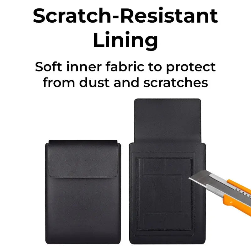 3-in-1 Laptop Sleeve with Stand & Wrist Rest - GLASSOLOGY