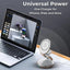 3 - in - 1 MagSafe Wireless Charger Station – Fast Charging Dock (WHITE) - GLASSOLOGY