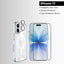 مجموعة iPhone 17 [جراب Magsafe شفاف، واقي شاشة، واقي عدسة (فضي)]