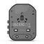 3 Port Multi Socket 20W Universal Fast Charging Adapter - GLASSOLOGY