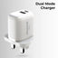 30W GaN Charger with 65W USB - C to C Cable | Compact Fast Charging Adapter - GLASSOLOGY