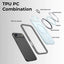 360° MagSafe Rotating Ring Stand Case for iPhone 17 Air - Grey - GLASSOLOGY