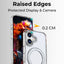 360° MagSafe Rotating Ring Stand Case for iPhone 17 - White - GLASSOLOGY