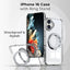 360° Rotate Ring Stand Magsafe Case - with Free Screen Protector (For iPhone Series) - GLASSOLOGY