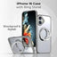 360° Rotate Ring Stand Magsafe Case - with Free Screen Protector (For iPhone Series) - GLASSOLOGY