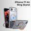 360° Rotate Ring Stand Magsafe Case - with Free Screen Protector (For iPhone Series) - GLASSOLOGY