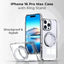 360° Rotate Ring Stand Magsafe Case - with Free Screen Protector (For iPhone Series) - GLASSOLOGY