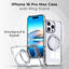 360° Rotate Ring Stand Magsafe Case - with Free Screen Protector (For iPhone Series) - GLASSOLOGY