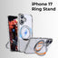 360° Rotate Ring Stand Magsafe Case - with Free Screen Protector (For iPhone Series) - GLASSOLOGY