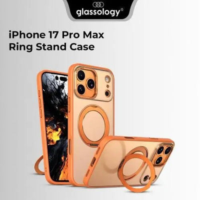 360° Rotate Ring Stand Magsafe Case - with Free Screen Protector (For iPhone Series) - GLASSOLOGY