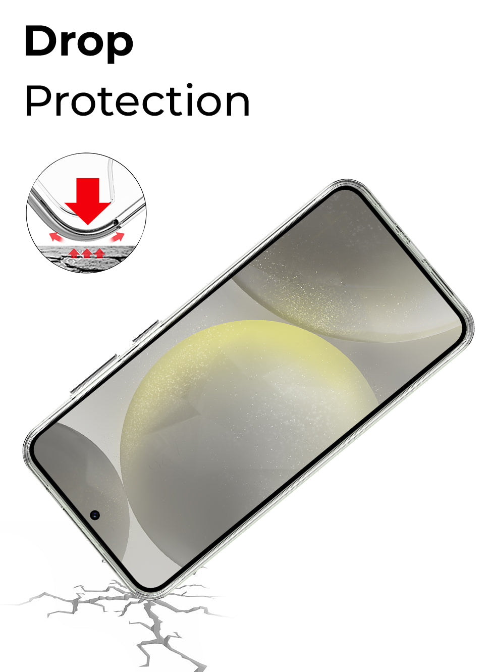 Glassology MagSafe clear case with screen protector for Galaxy S26