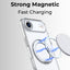 360° MagSafe Ring Stand Case for iPhone 17 Air – White Shockproof UAE