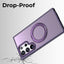 Glassology Samsung Galaxy S24 Ultra MagSafe Purple Case  360° Rotate Ring Stand
