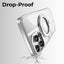 Glassology iPhone 15Pro Max Clear 360 Rotate Ring Stand Magsafe Case